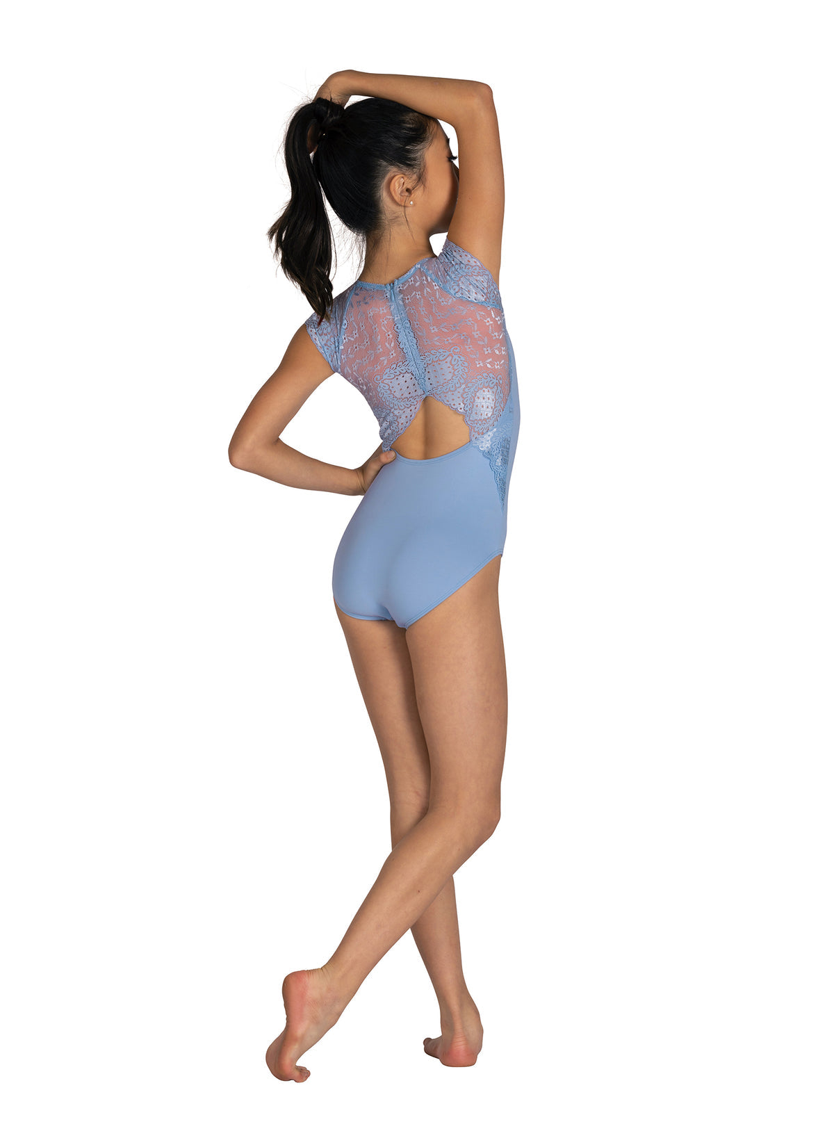 DANZNMOTION - Child Audra Cap Sleeve Leotard 24102C