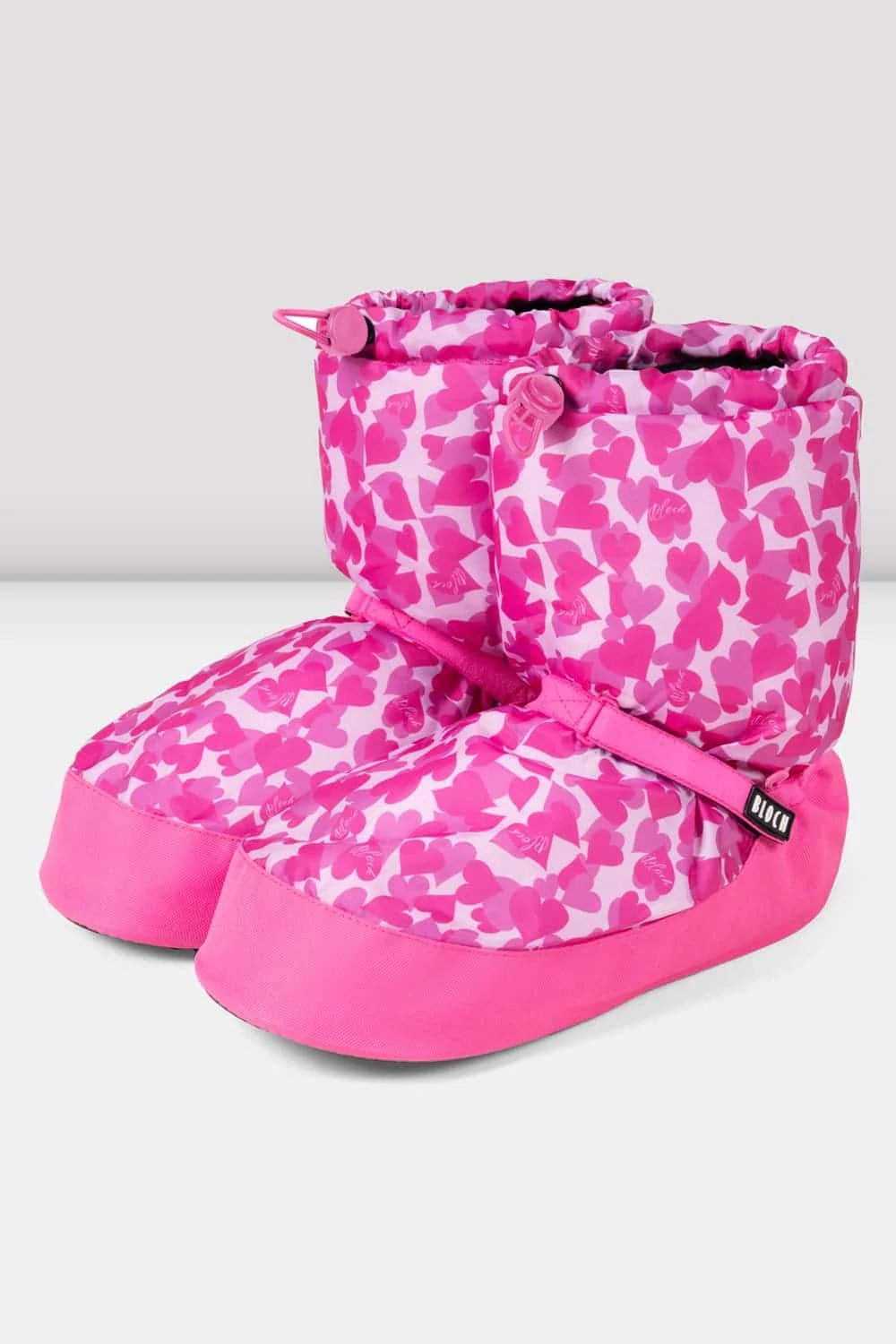 Bloch - Adult Confetti Hearts Print Warm Up Booties IM009BP