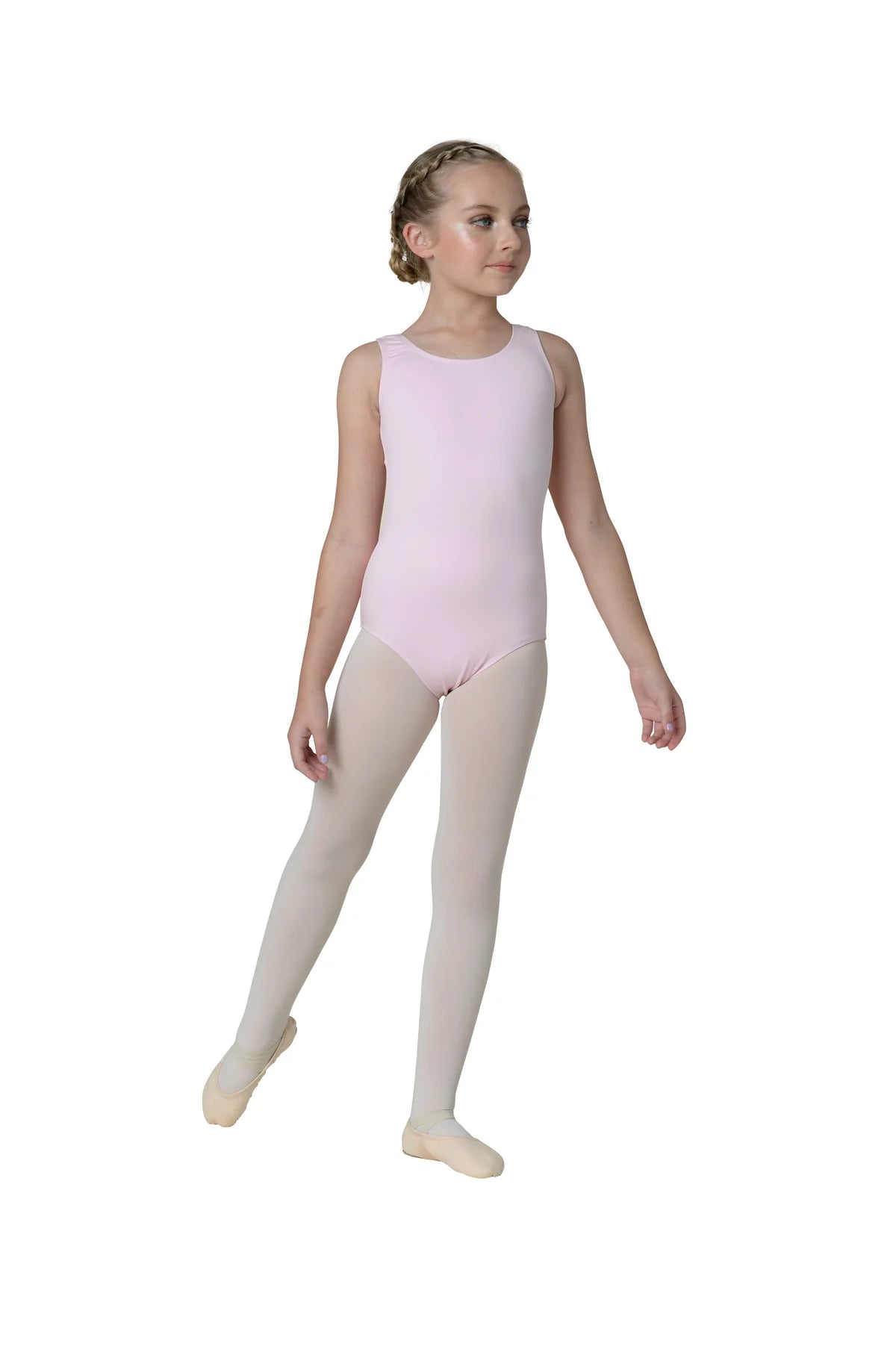 DANZNMOTION - Child Everly Basic Tank Leotard 209C