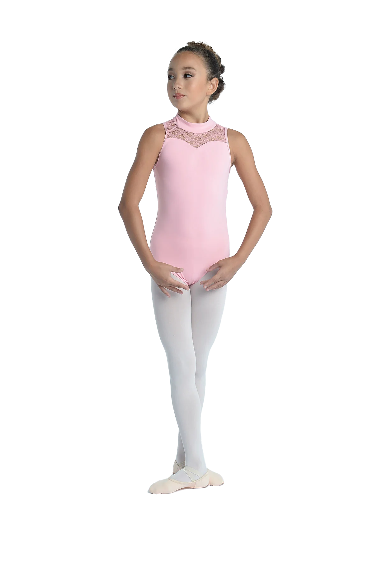 DANZNMOTION - Child Colette Cut Away Lace Leotard 20112C