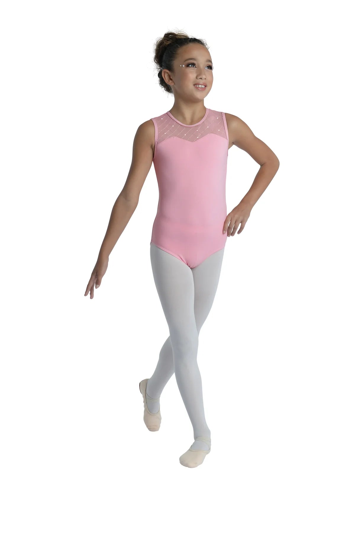 DANZNMOTION - Child Juliette Sequin Back Leotard 20114C