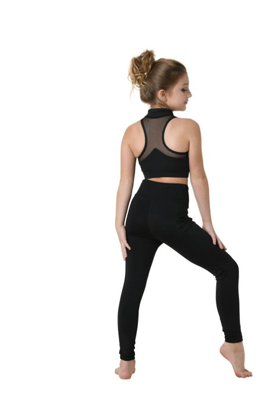 DANZNMOTION - Child Brooklyn Zip Up Top 22305C