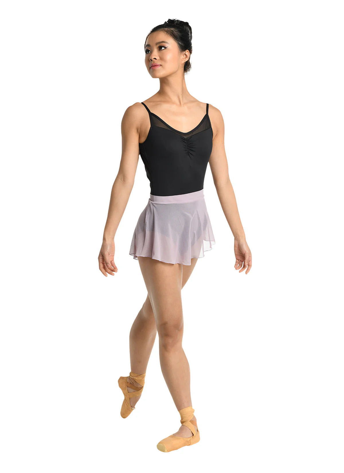DANZNMOTION -  Adult Mesh Pull-On Skirt 23402A