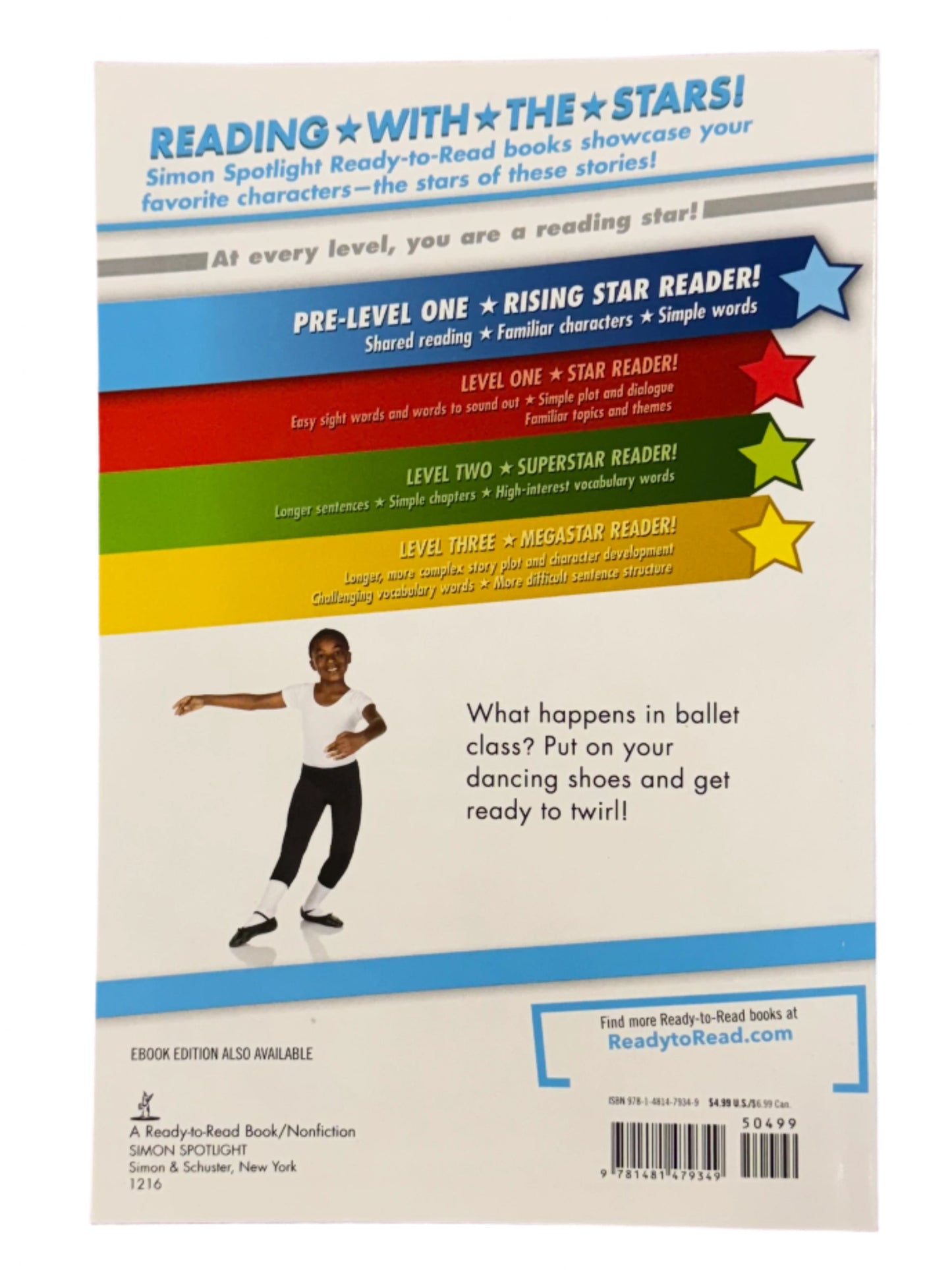 My First Ballet Class: Ready-to-Read Pre-Level 1