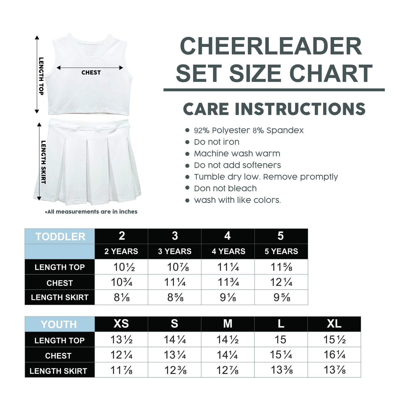 Viva La Fete - Child Sleeveless Cheerleader Set