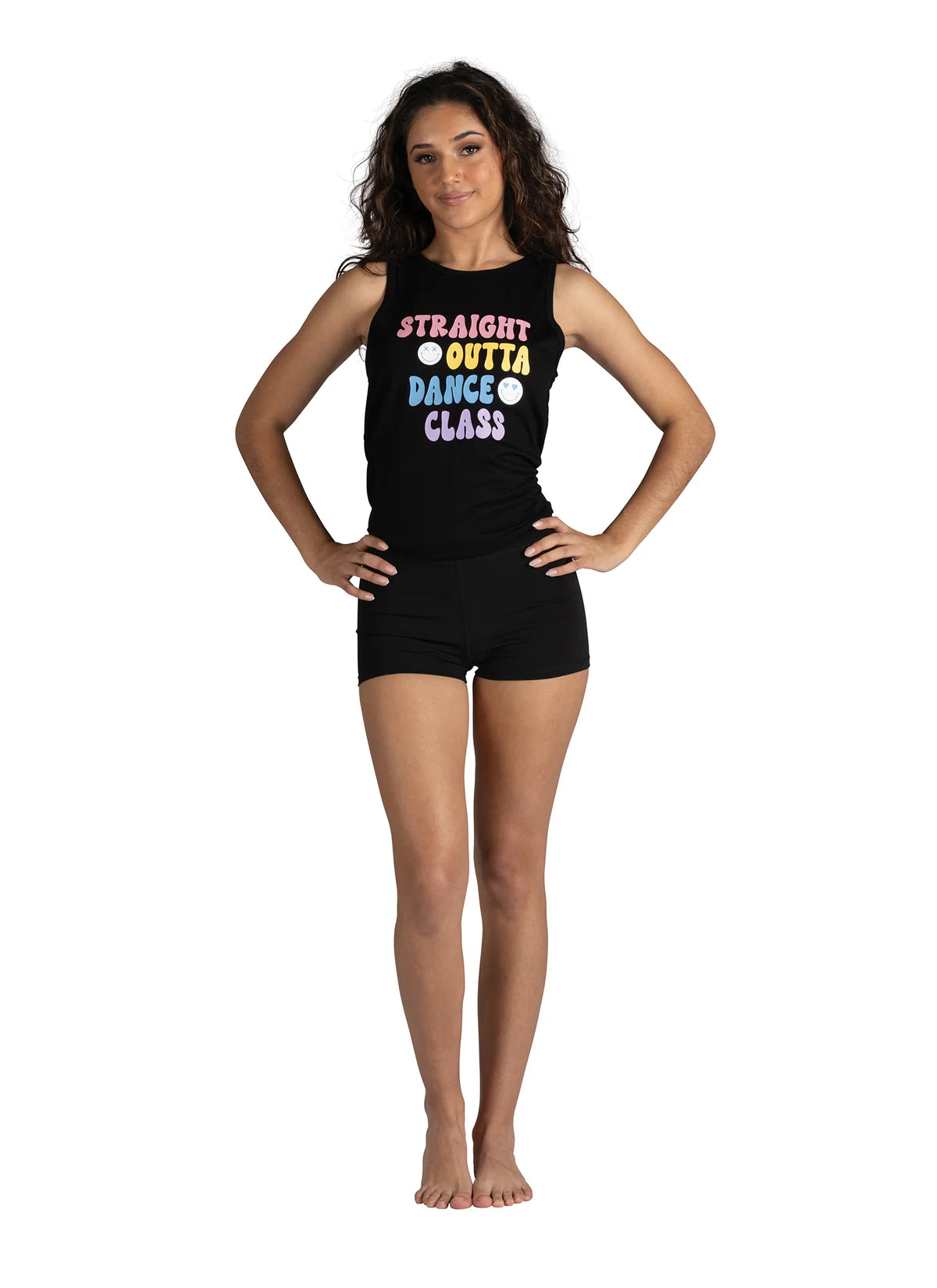 DANZNMOTION - Adult Straight Out Of Dance Class Tank Top