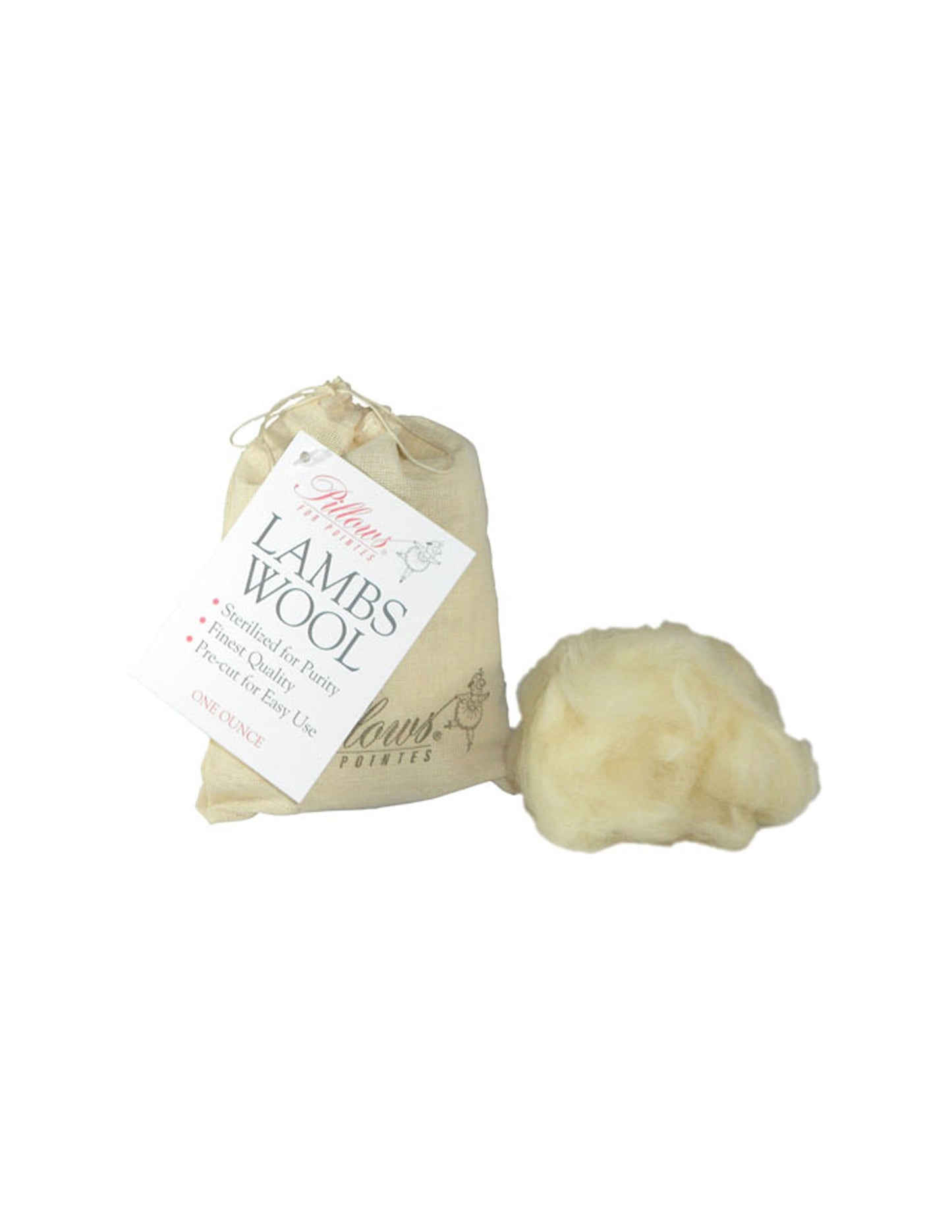 Pillows For Pointes - Loose Lambs Wool