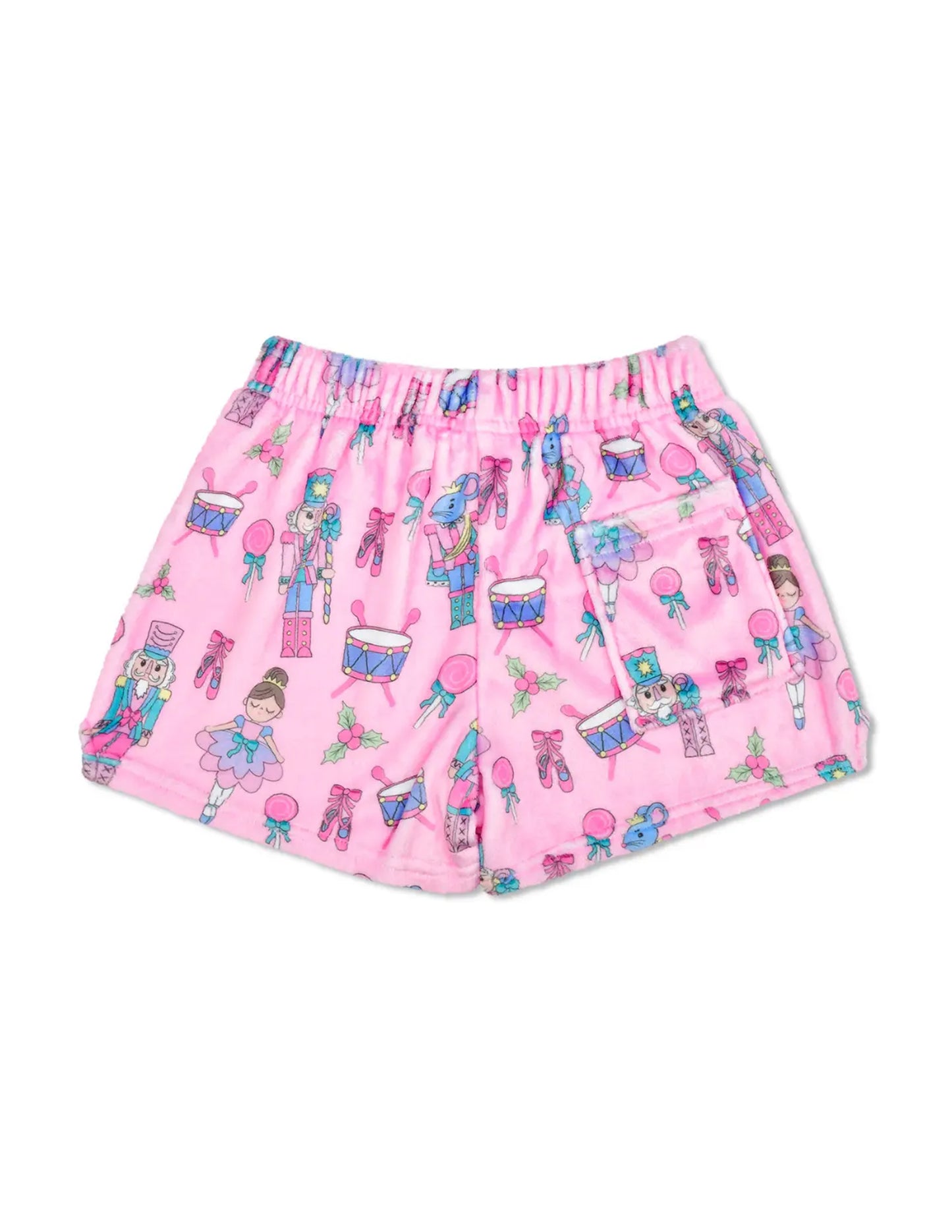 Child Nutcracker Waltz Plush Shorts