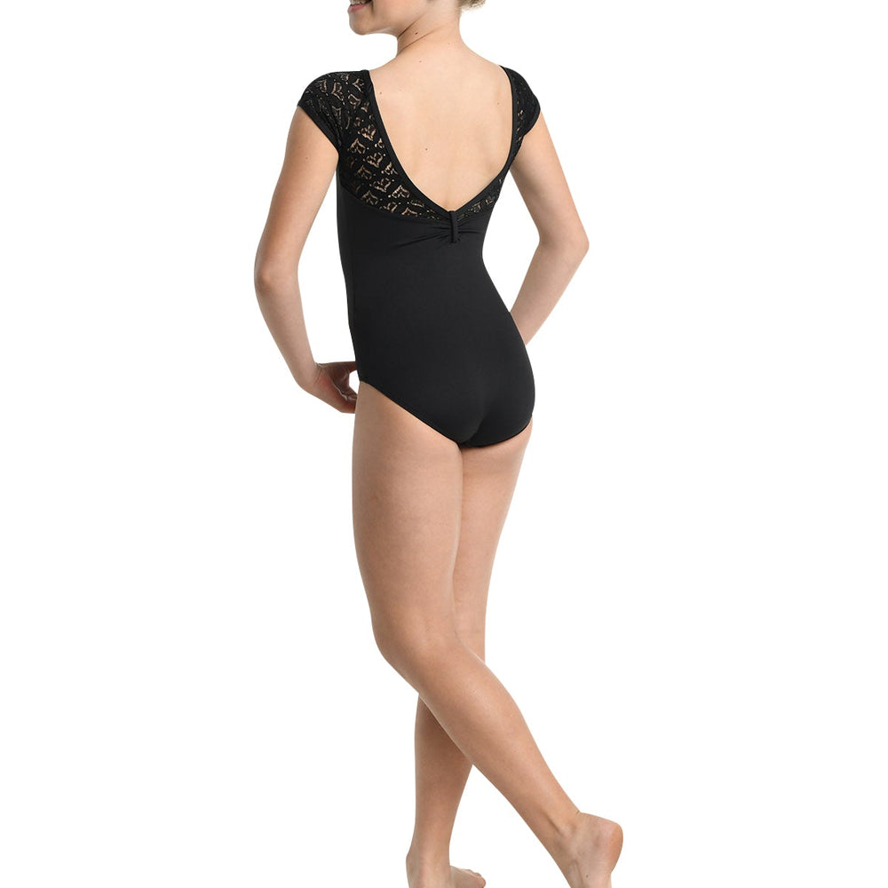 
                  
                    DANZNMOTION - Child Nicolette Cap Sleeve Heart Lace Leotard 23107C
                  
                