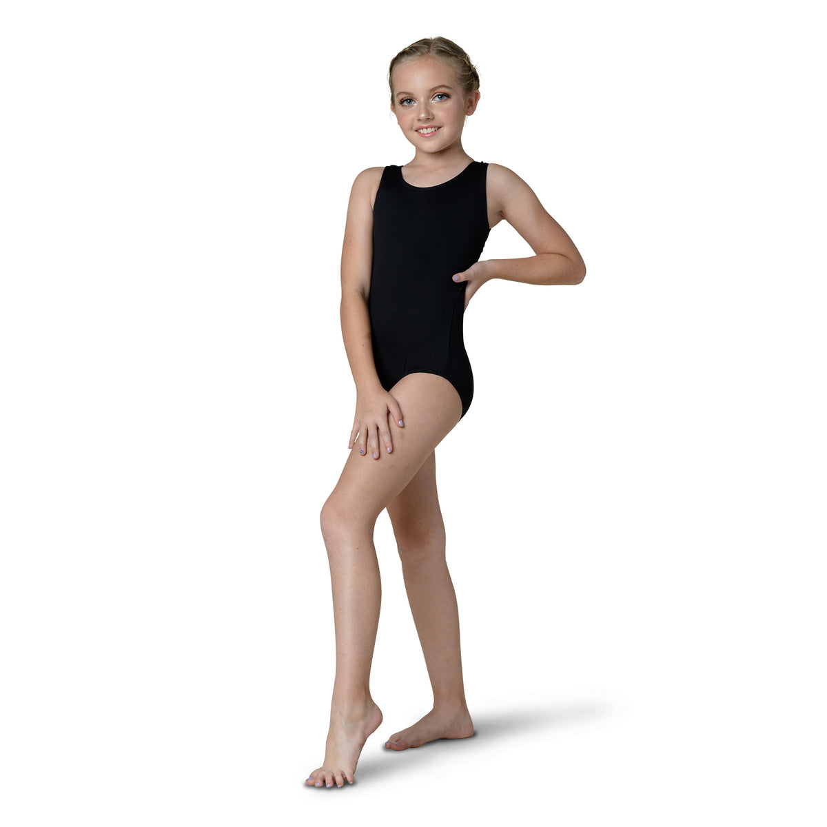 DANZNMOTION - Child Darby Infinity Lace Back Leotard 2403C
