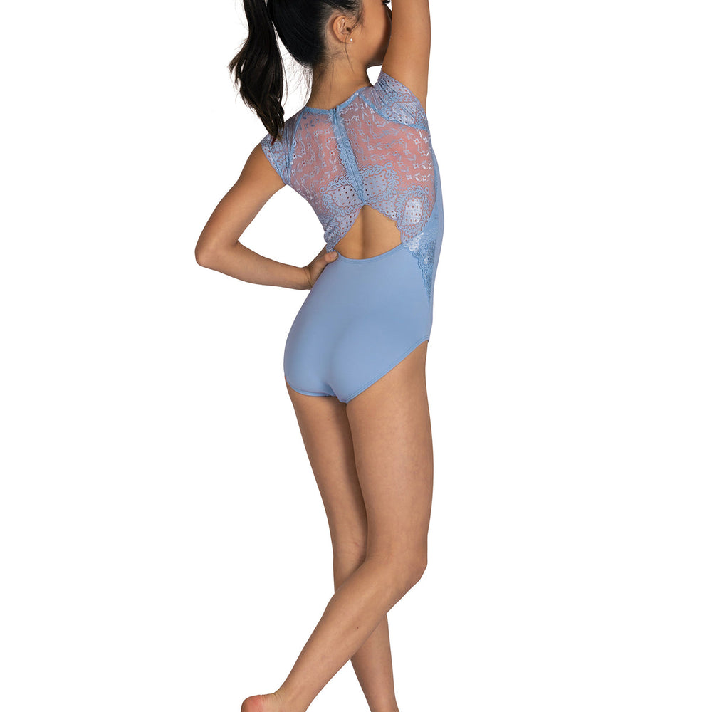 DANZNMOTION - Child Audra Cap Sleeve Leotard 24102C