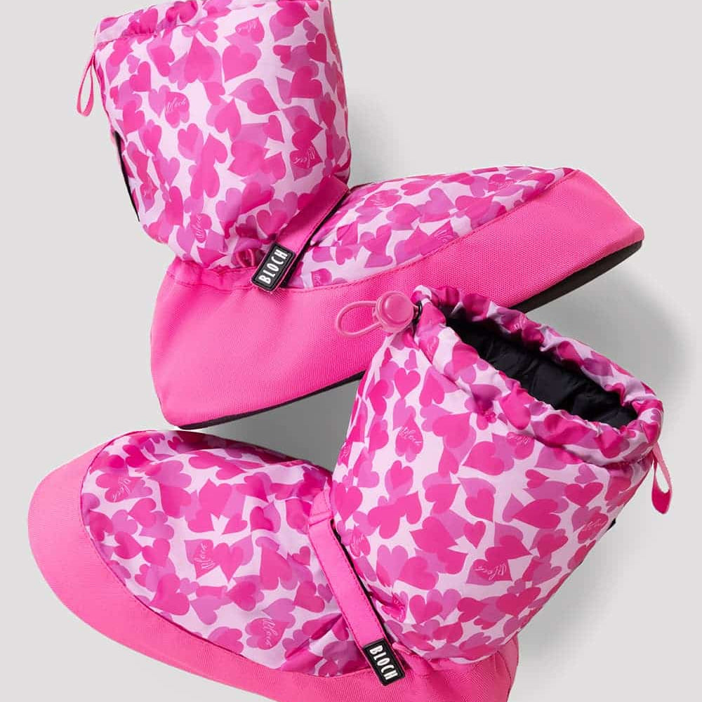 
                  
                    Bloch - Adult Confetti Hearts Print Warm Up Booties IM009BP
                  
                