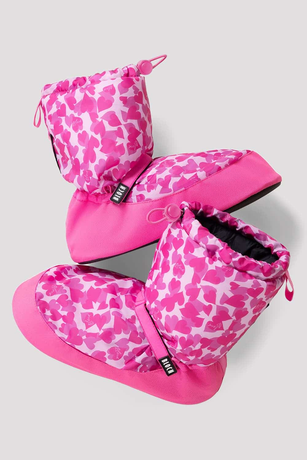 Bloch - Adult Confetti Hearts Print Warm Up Booties IM009BP