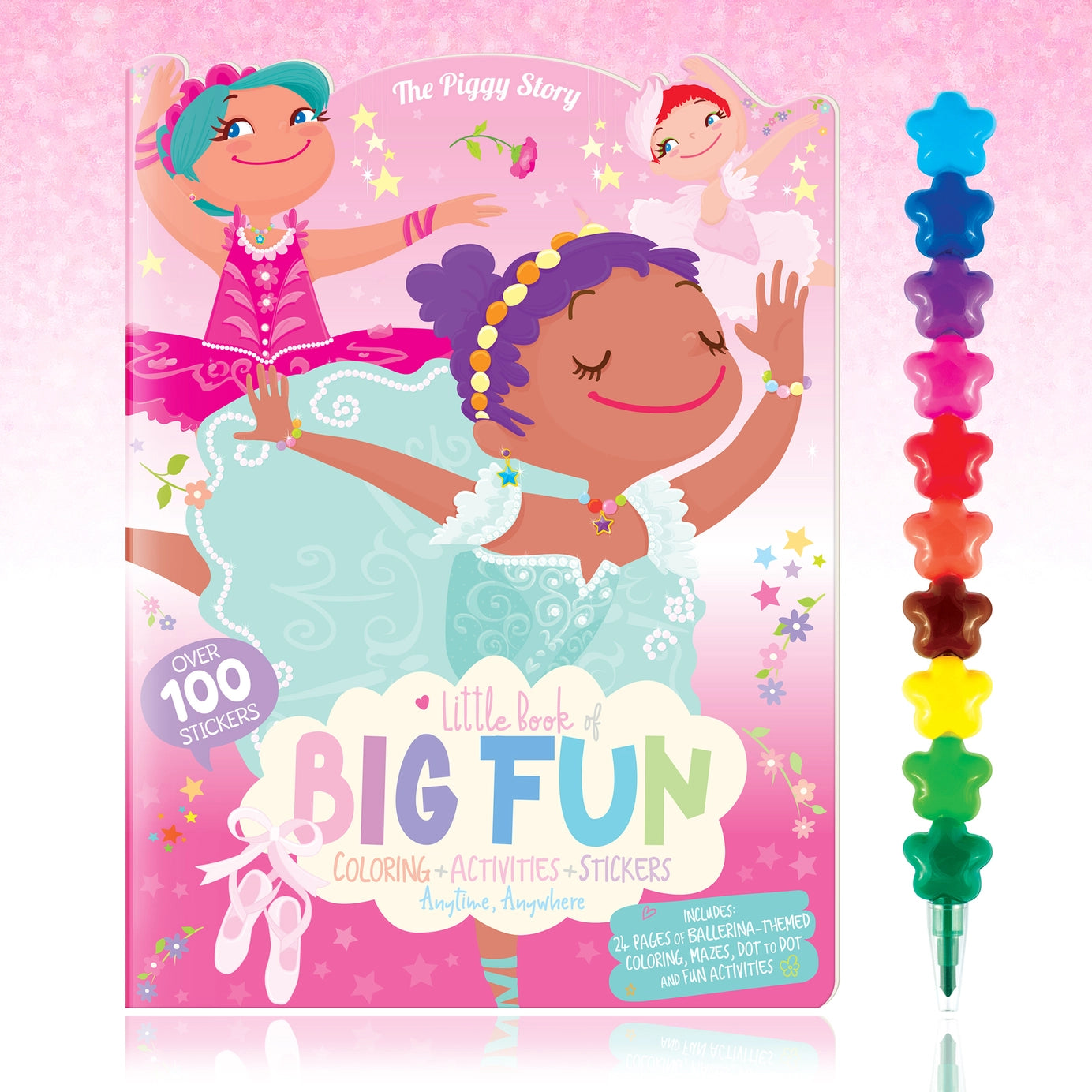 Girl Nation - Ballet Activity & Coloring Gift Pack For Kids