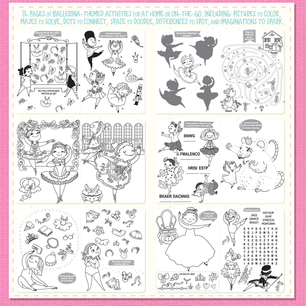 
                  
                    Girl Nation - Ballet Nail Stickers and Activity Book Gift Pack
                  
                