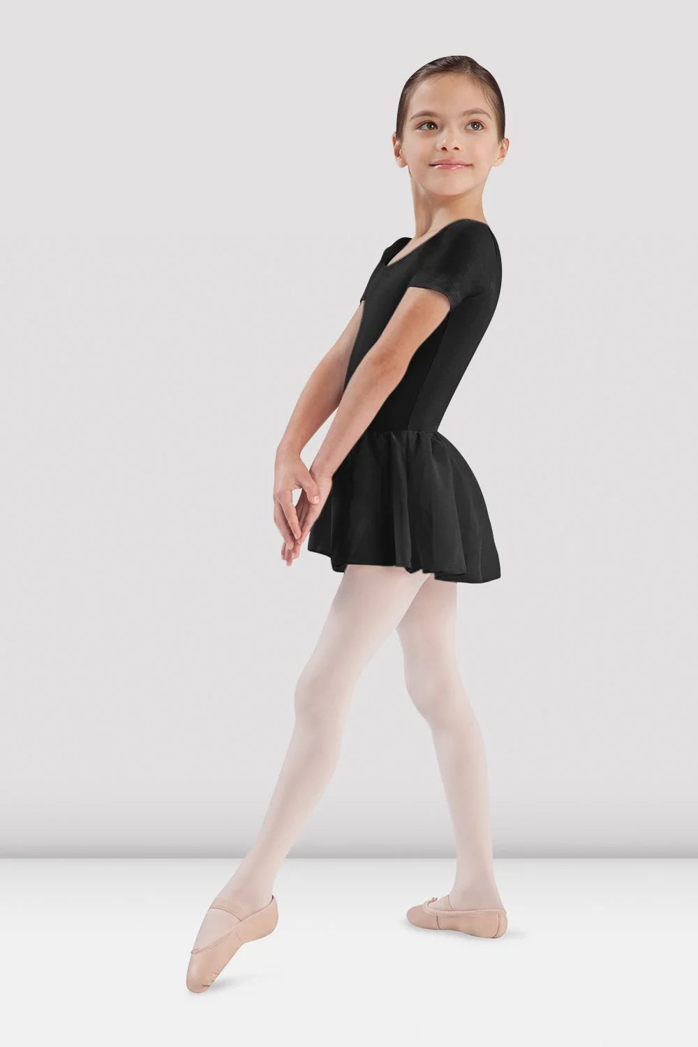 Bloch - Child Short Sleeve Skirted Leotard CL5342