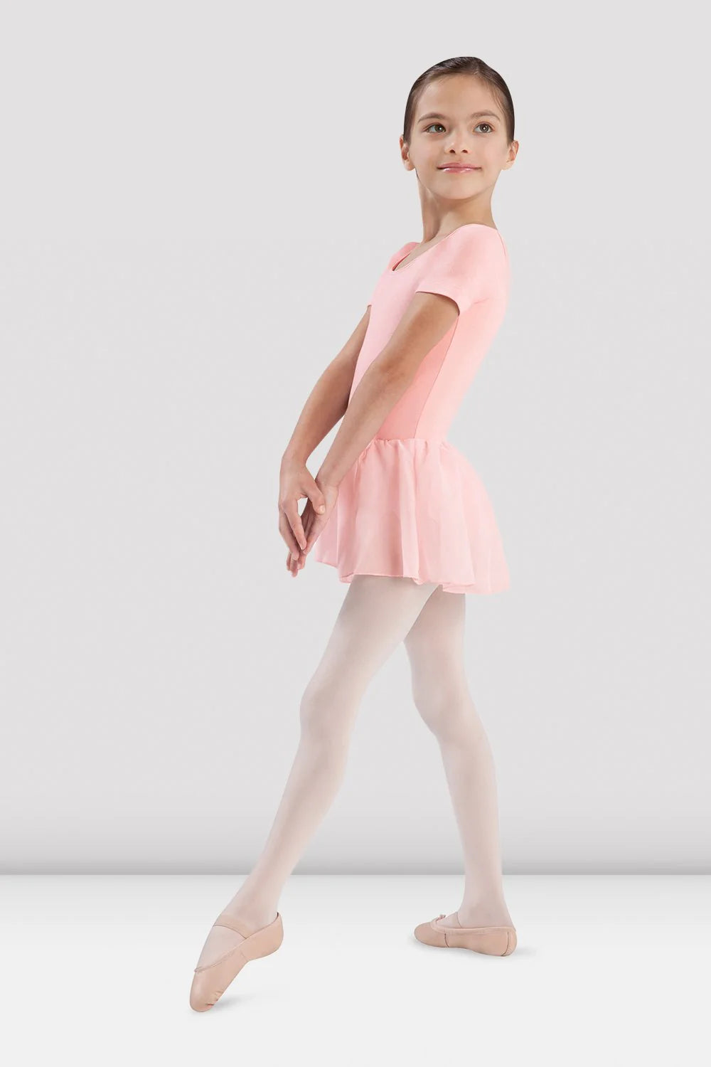 Bloch - Child Short Sleeve Skirted Leotard CL5342
