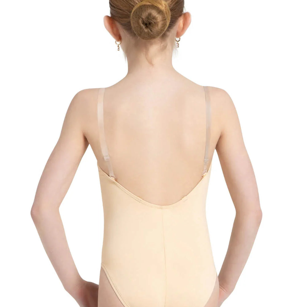 Capezio - Child Camisole Leotard W/ Clear Transition Straps 3532C