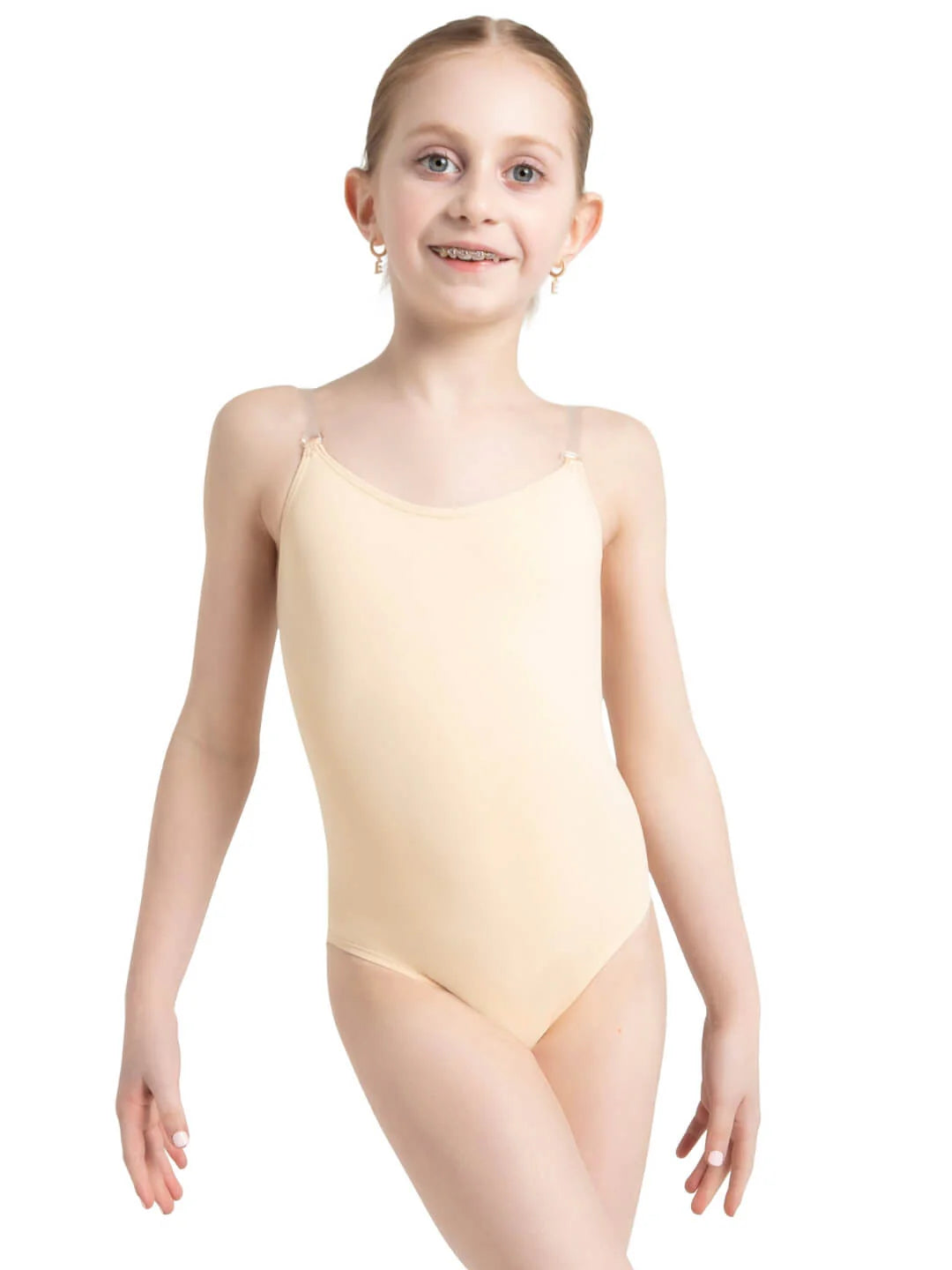 Capezio - Child Camisole Leotard W/ Clear Transition Straps 3532C