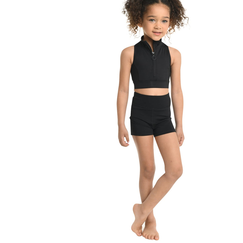 DANZNMOTION - Child High Waist Booty Short 22406C