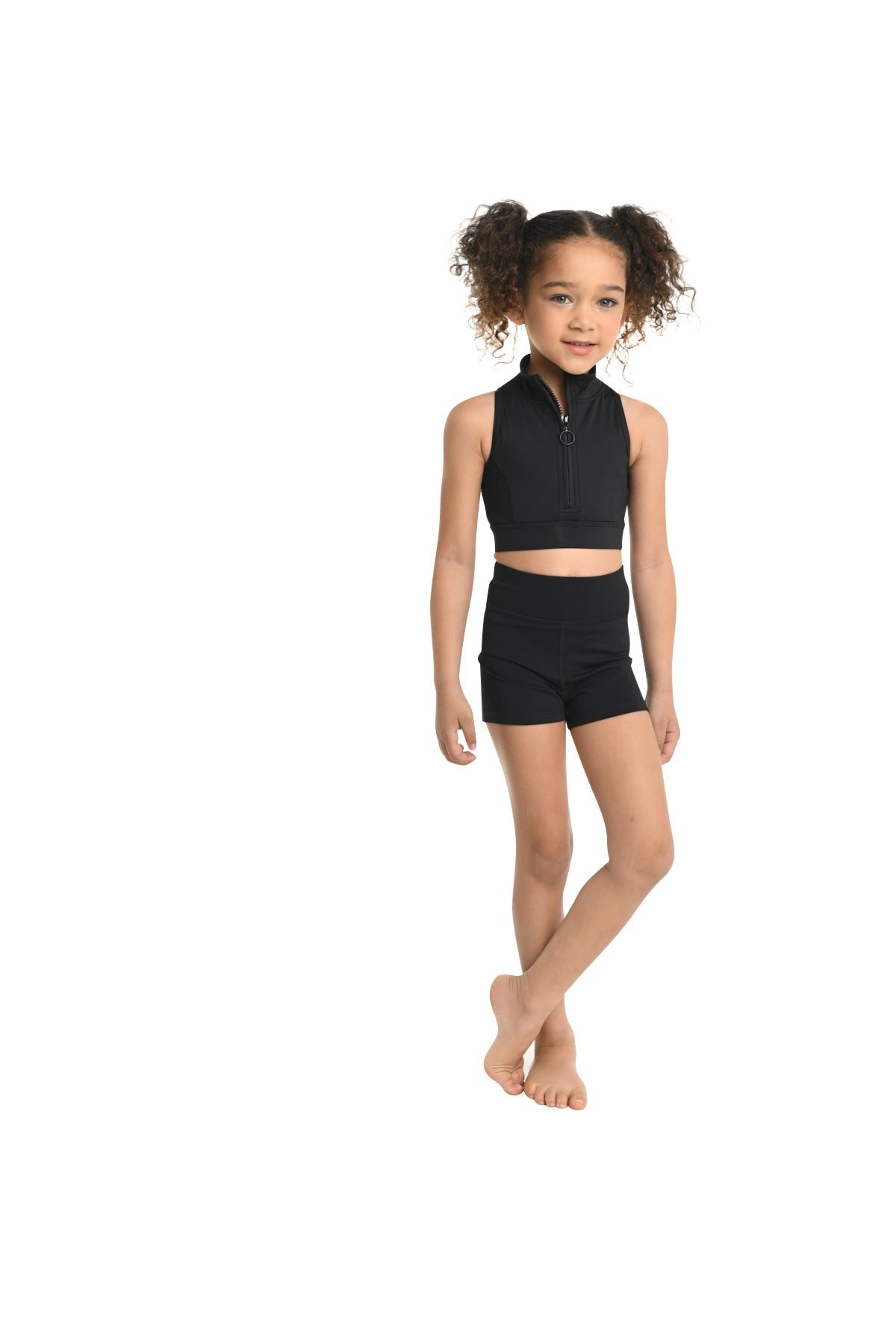 DANZNMOTION - Child High Waist Booty Short 22406C