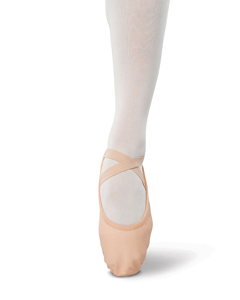 DANZNMOTION - Child Leather Stretch Split Sole Ballet Shoe 397