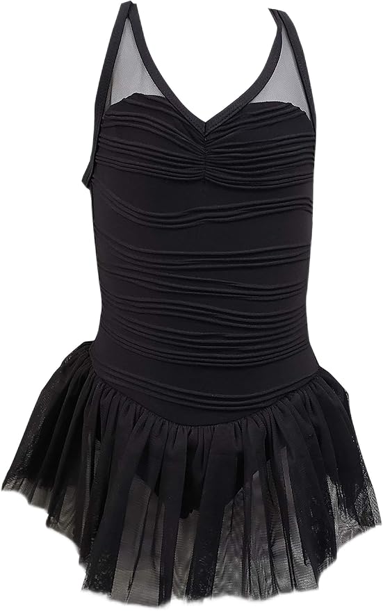 DANZNMOTION - Child Wave Dress W/ Macrame Back 2471C