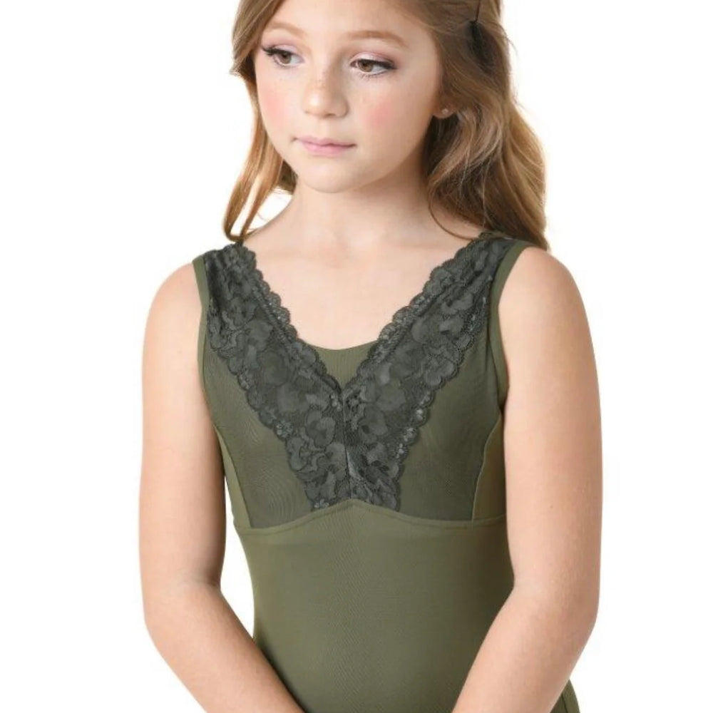 
                  
                    DANZNMOTION - Child Giselle Scalloped Lace Leotard 22107C
                  
                