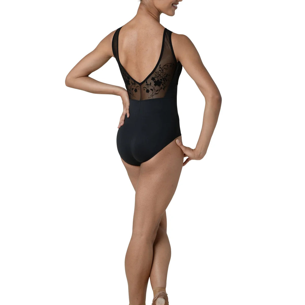 DANZNMOTION - Adult Celeste Flock Tank Leotard 22108A