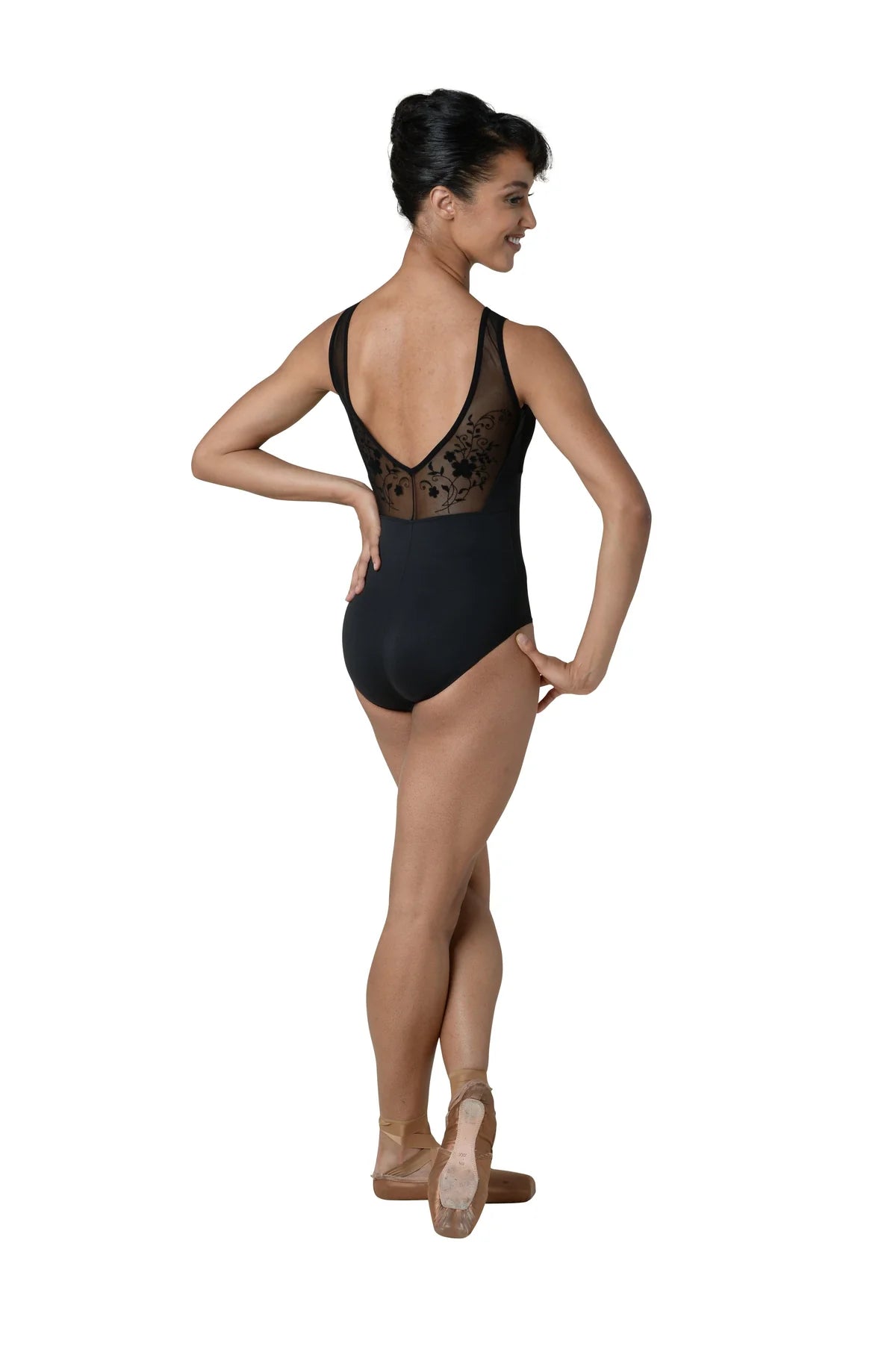 DANZNMOTION - Adult Celeste Flock Tank Leotard 22108A