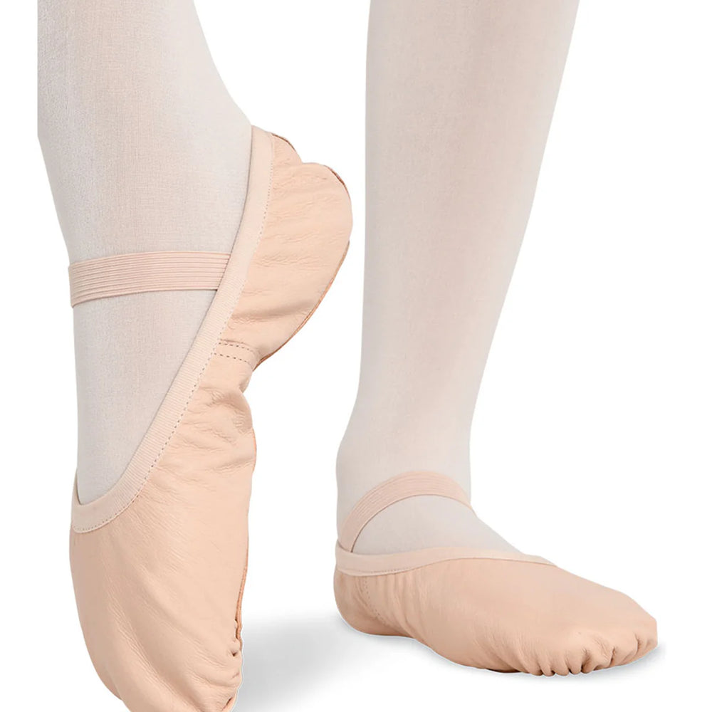 DANZNMOTION - Child Student Full Sole Leather Ballet Shoe 111