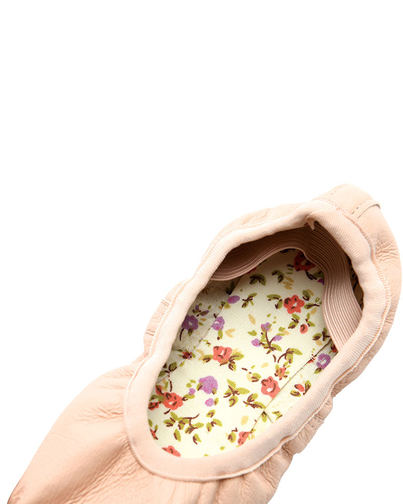 DANZNMOTION - Child Student Full Sole Leather Ballet Shoe 111