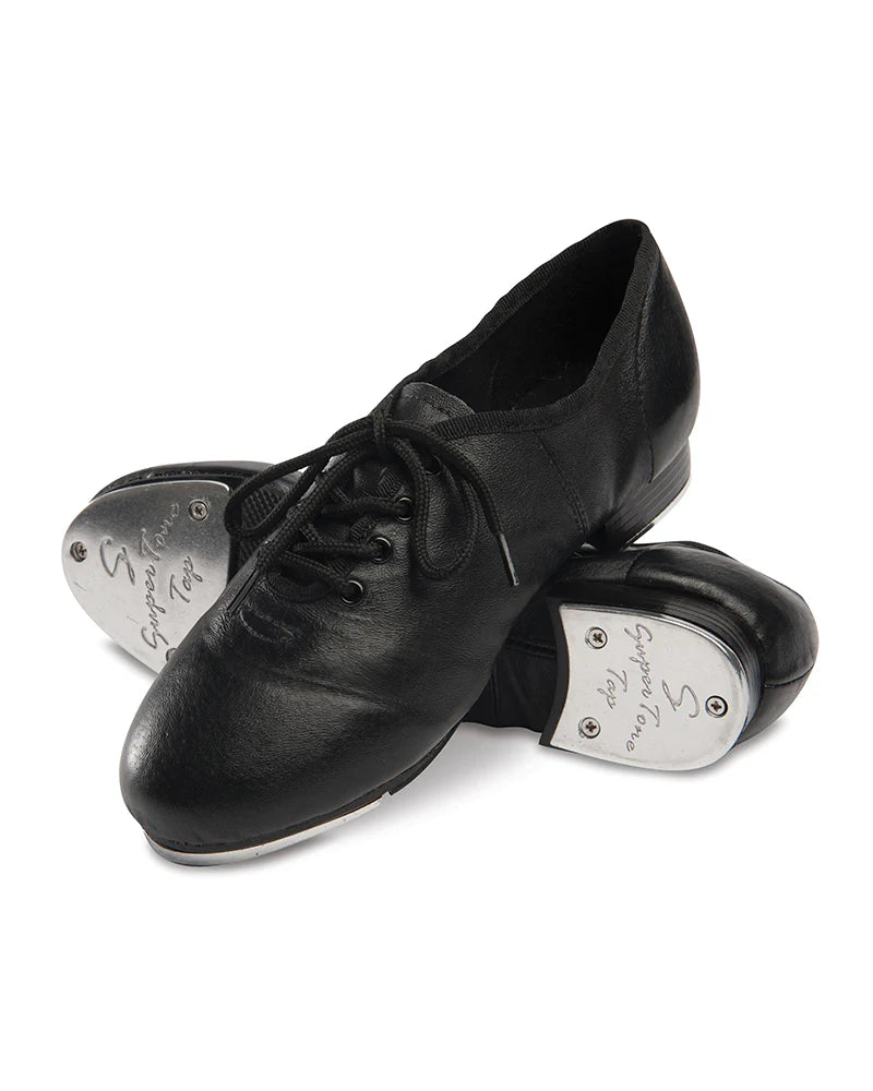 DANZNMOTION - Adult Split Sole Jazz Tap Black 5058