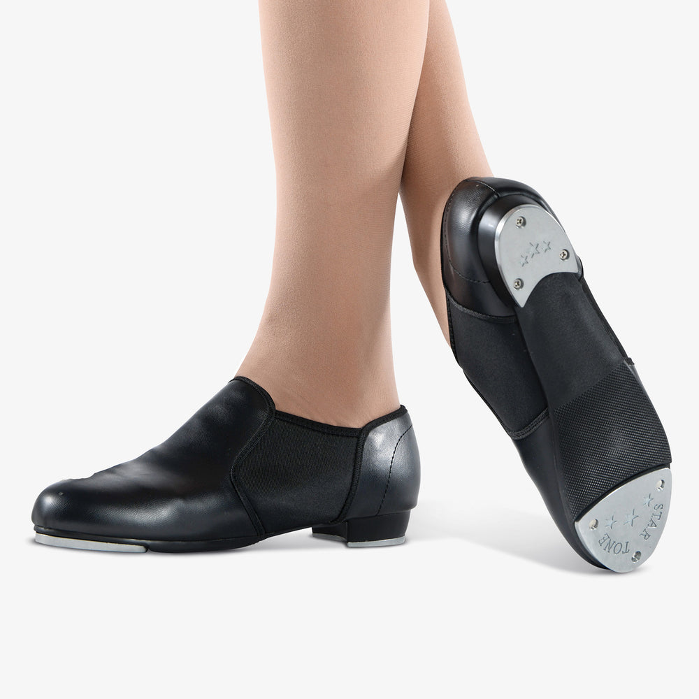 DANZNMOTION - Adult The Slip On Tapper Black 913