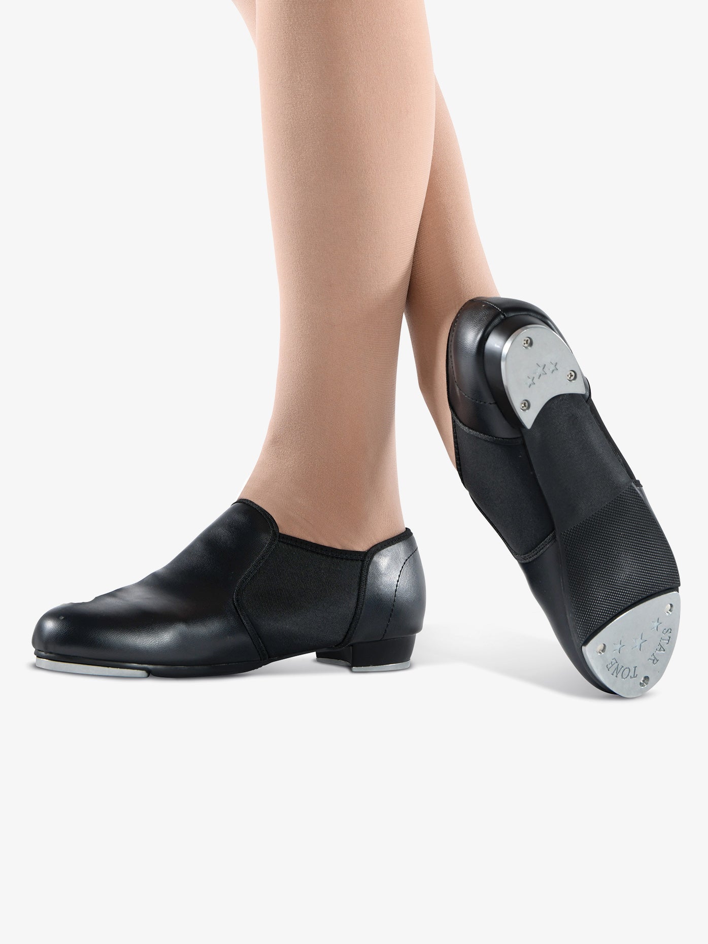 DANZNMOTION - Adult The Slip On Tapper Black 913