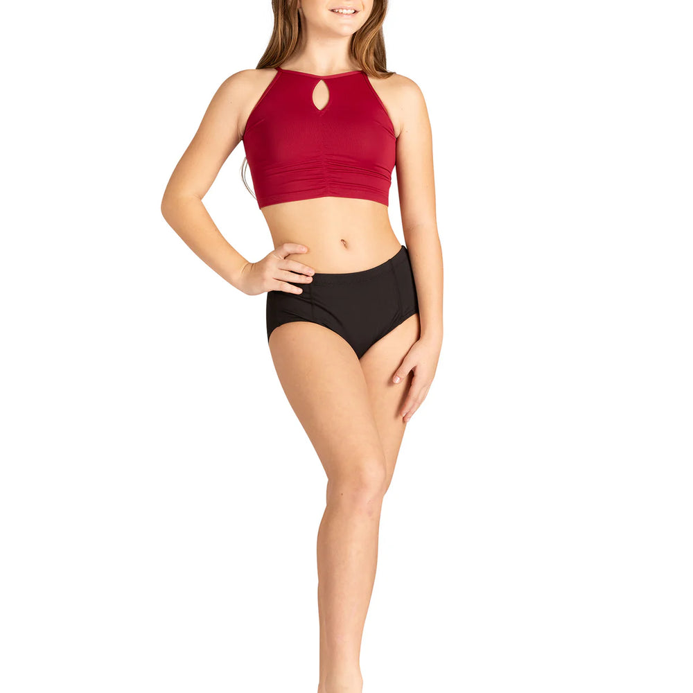 
                  
                    DANZNMOTION - Child Donna Shirring Halter Top 24306C
                  
                