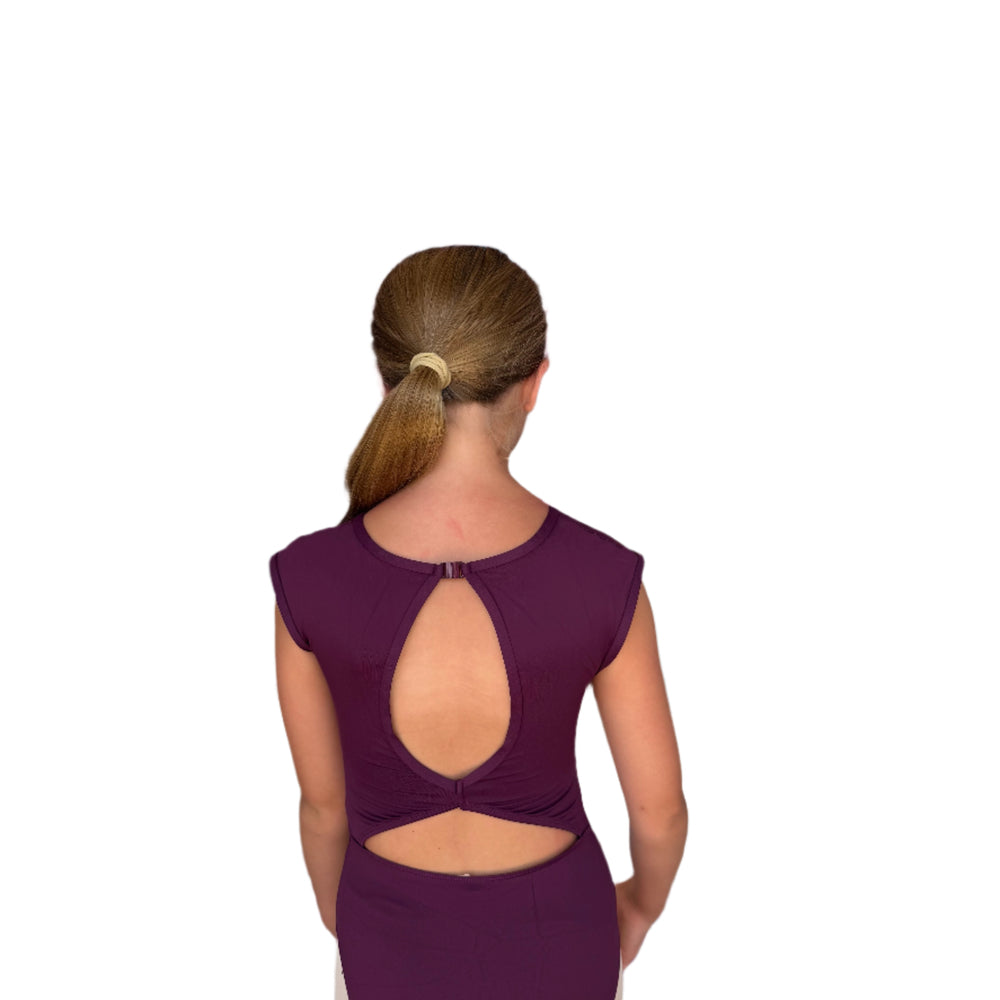 
                  
                    DANZNMOTION - Adult Cap Sleeve Square Neck Leo 25112A
                  
                