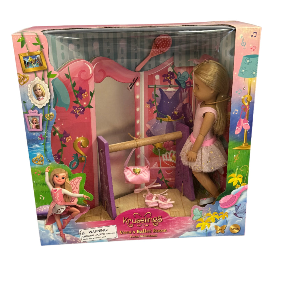 Kruselings - Vera's Ballet Room Doll Set For Kids
