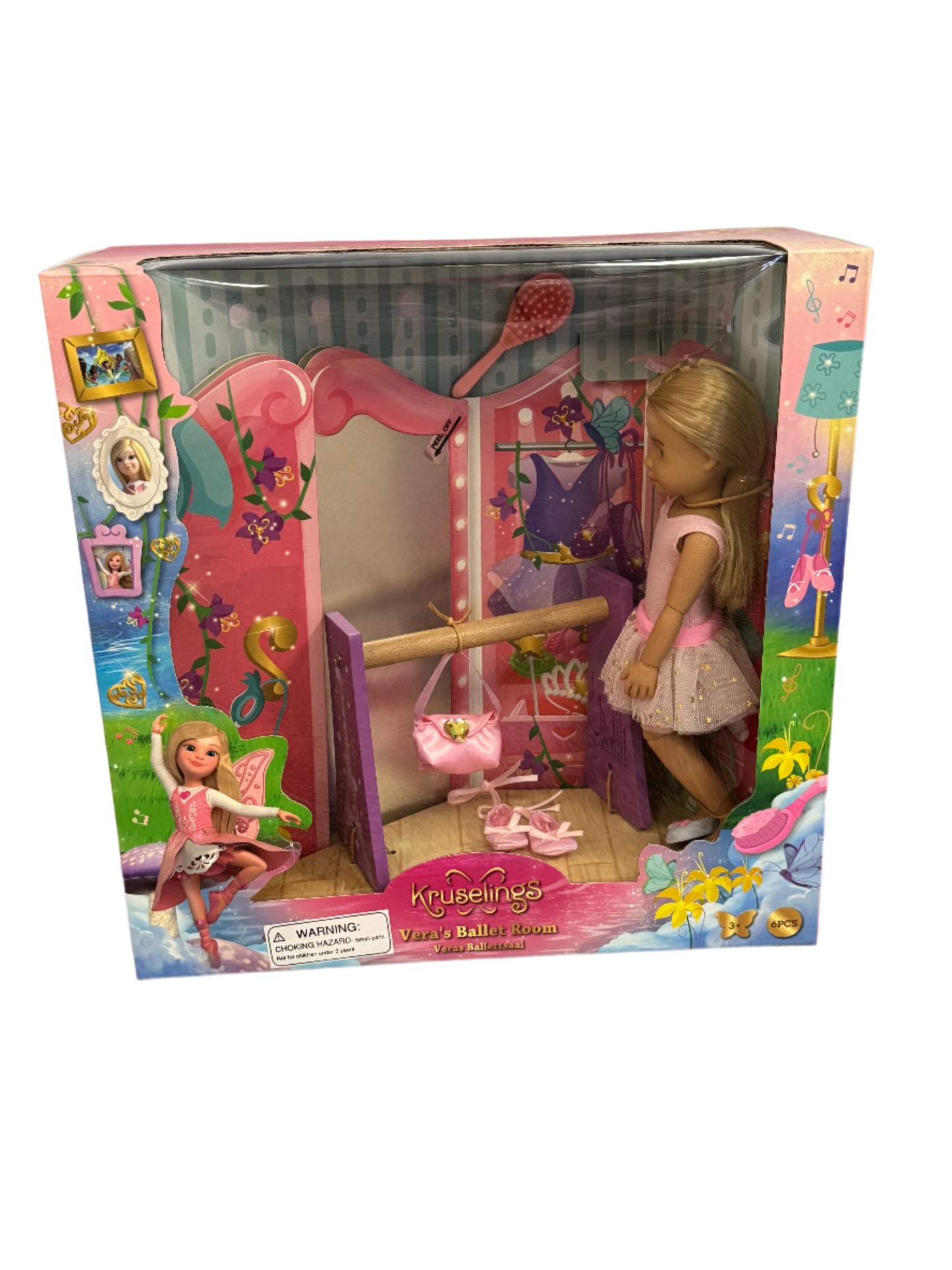 Kruselings - Vera's Ballet Room Doll Set For Kids
