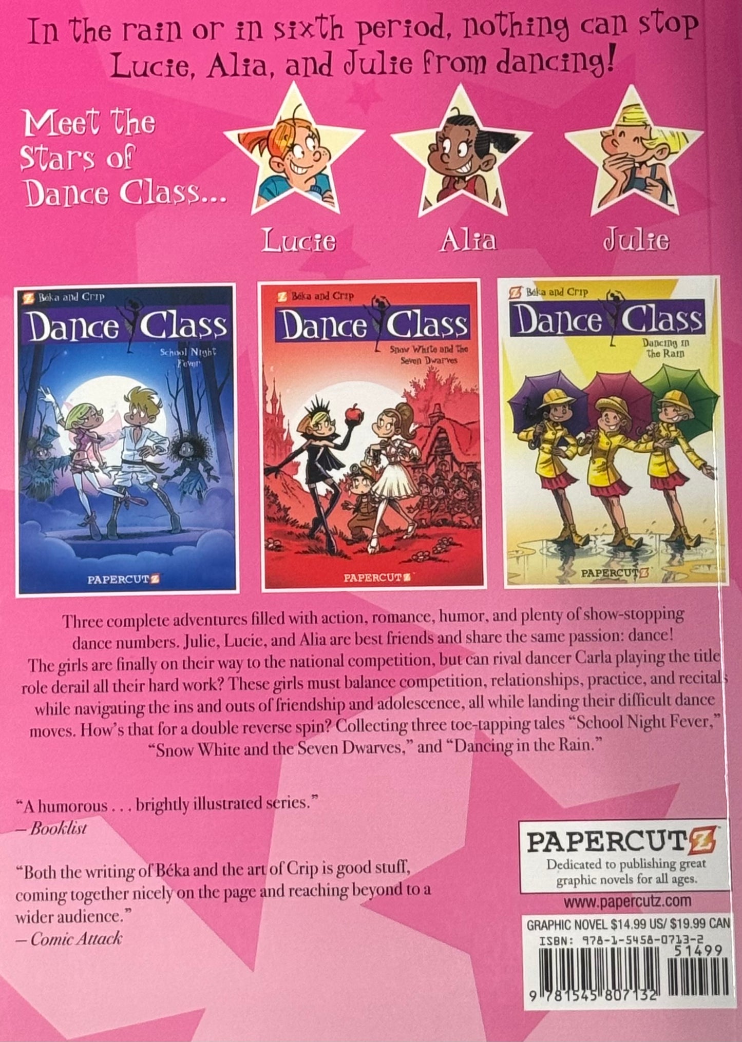 Dance Class 3-in-1 #3: "School Night Fever," "Snow White and the Seven Dwarves," and "Dancing in the Rain"