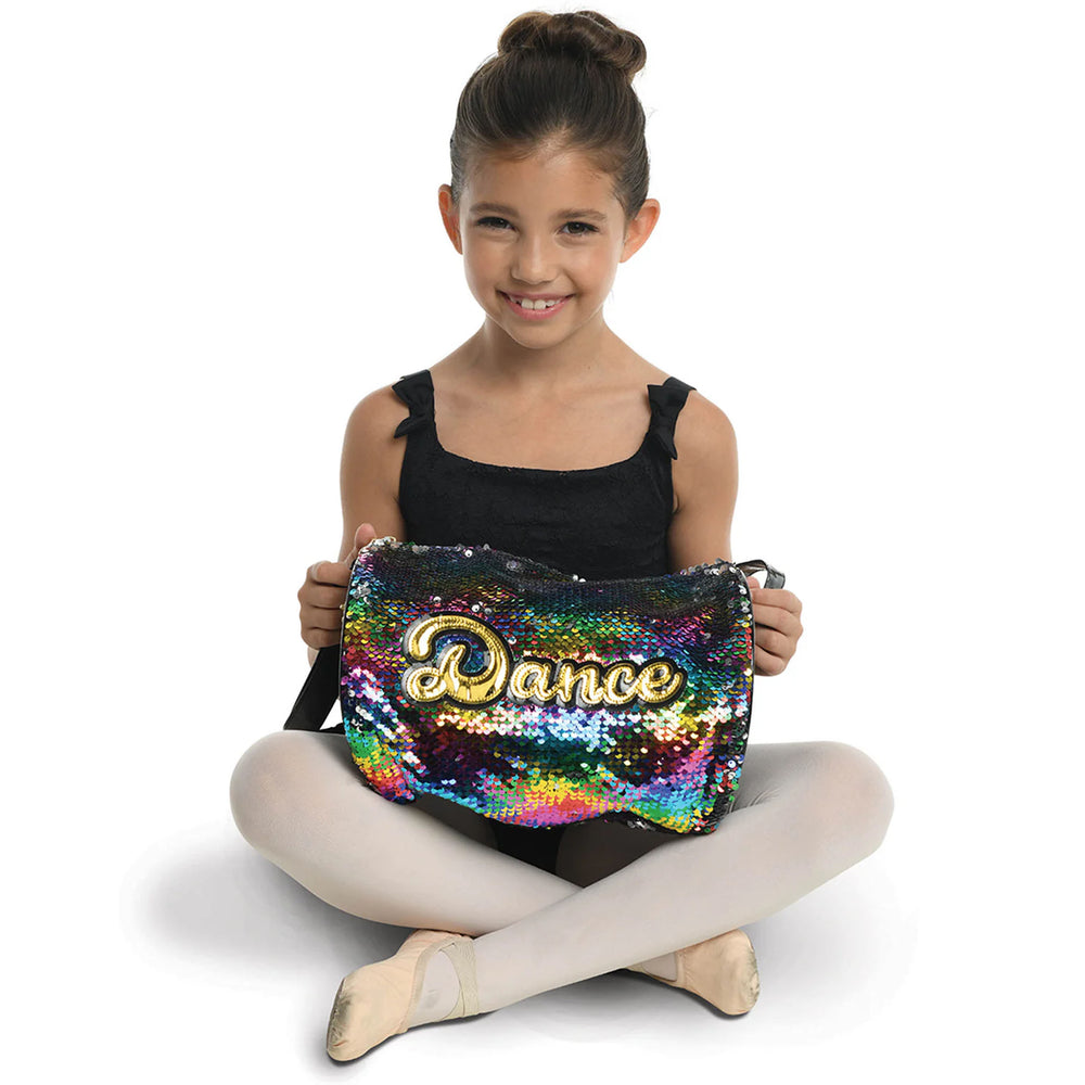 DANZNMOTION - Rainbow Sequin Duffel