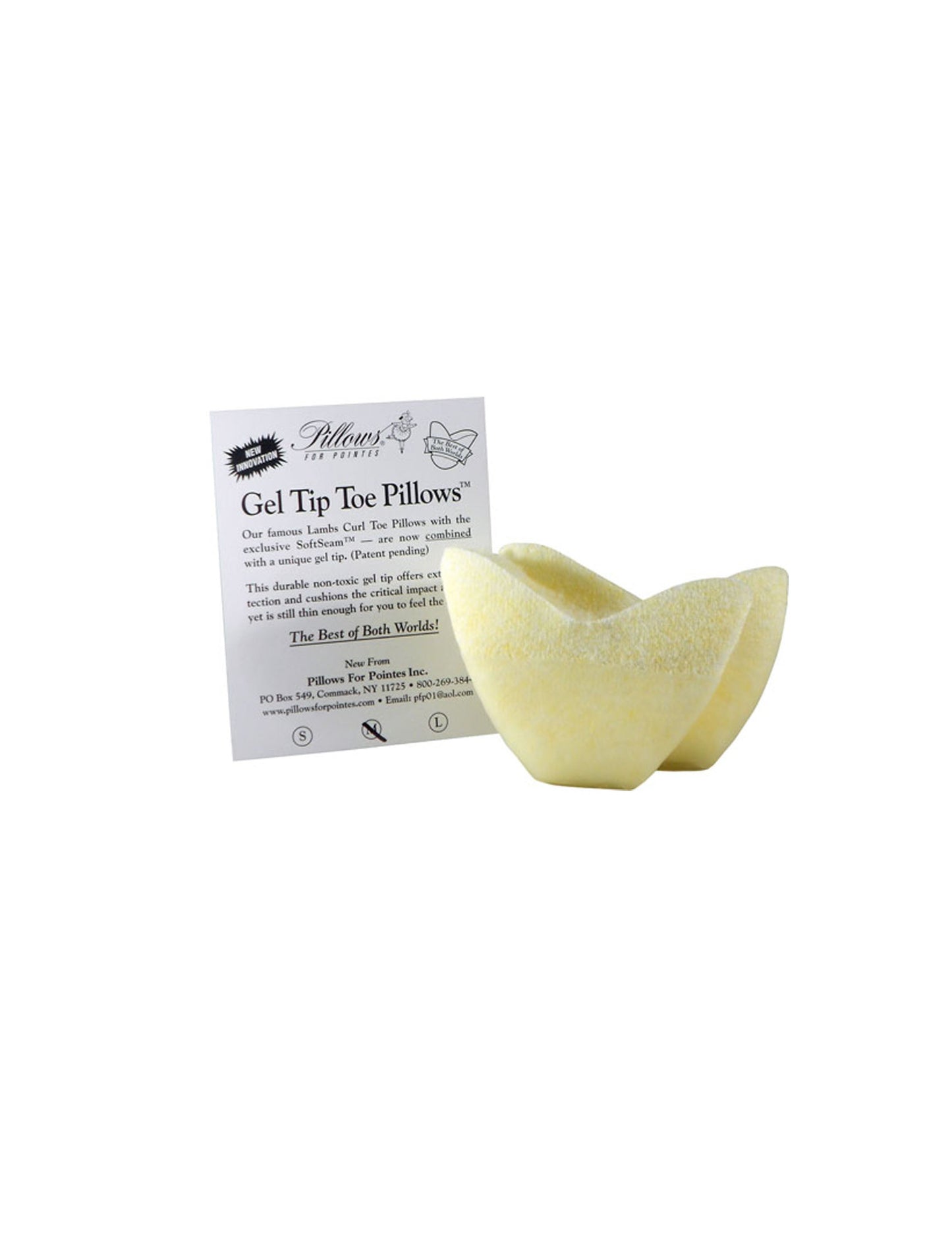 Pillows For Pointes - Gel Tip Toe Pillows GTTP