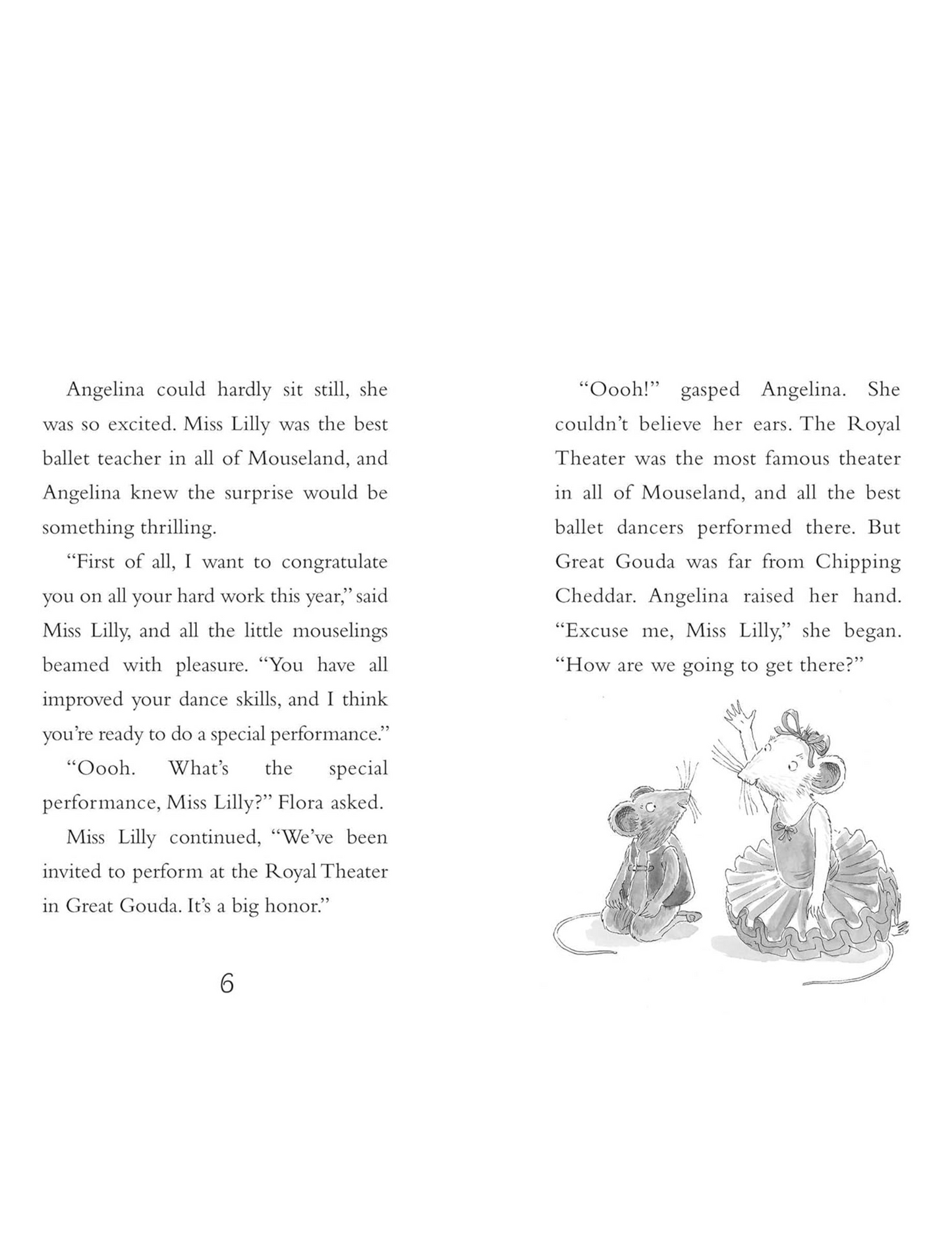 Angelina Ballerina's Ballet Tour