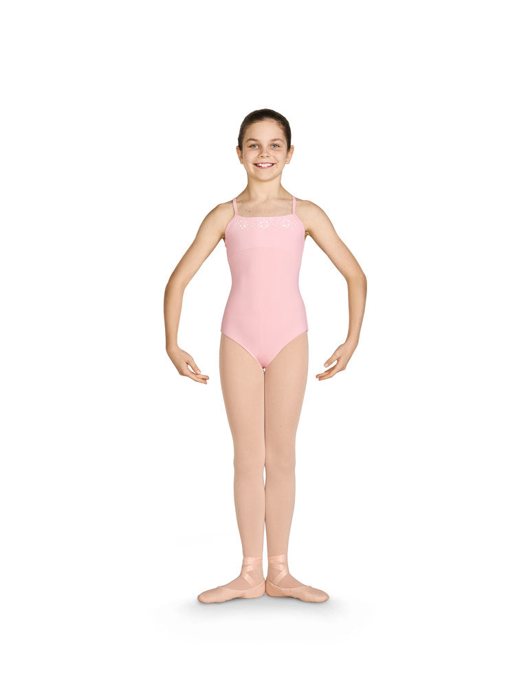 Bloch - Child Laser Trim Cross Back Cami Leo CL3197