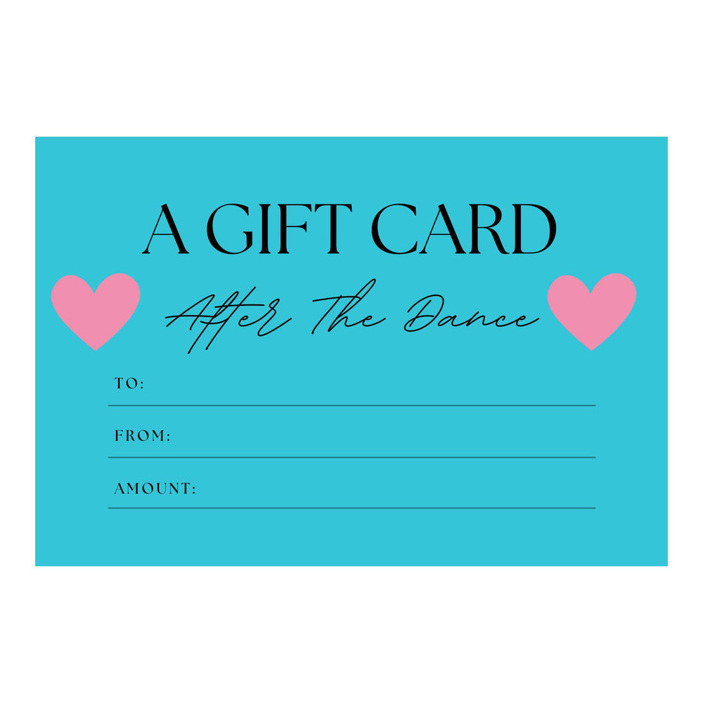 After The Dance Gift Card