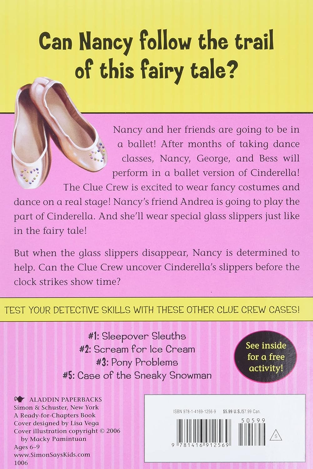 The Cinderella Ballet Mystery (Nancy Drew and the Clue Crew #4)