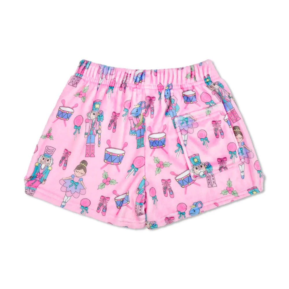 Child Nutcracker Waltz Plush Shorts